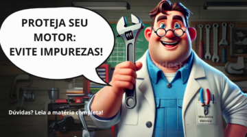 Impurezas no Motor do Caminhão – Partículas de Sujeira