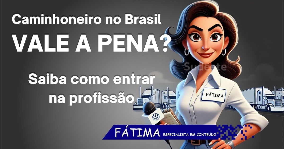 CTA para Blogpost sobre como se tornar um caminhoneiro no Brasil